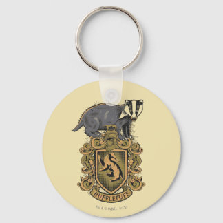 Harry Potter | Hufflepuff-Vapensköld med Badger Nyckelring