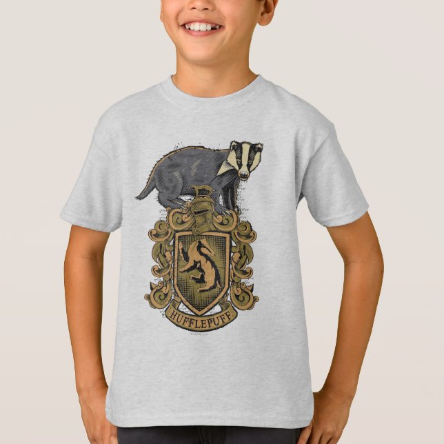 Harry Potter | Hufflepuff vapensköld med T Shirt (Framsida)