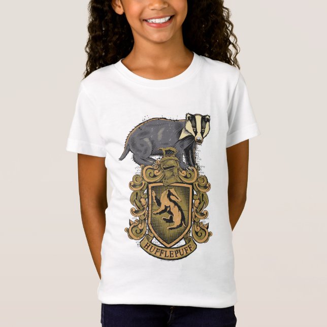 Harry Potter | Hufflepuff vapensköld med T-shirt (Framsida)