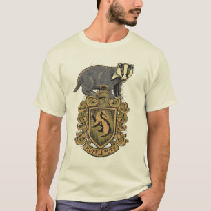 Harry Potter Hufflepuff vapensköld med Tee
