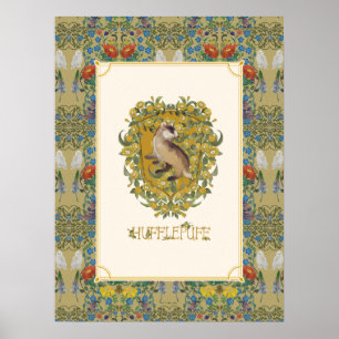 HARRY POTTER™   HUFFLEPUFF™-Vapensköld Poster