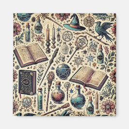 Harry Potter inspirerad magnet