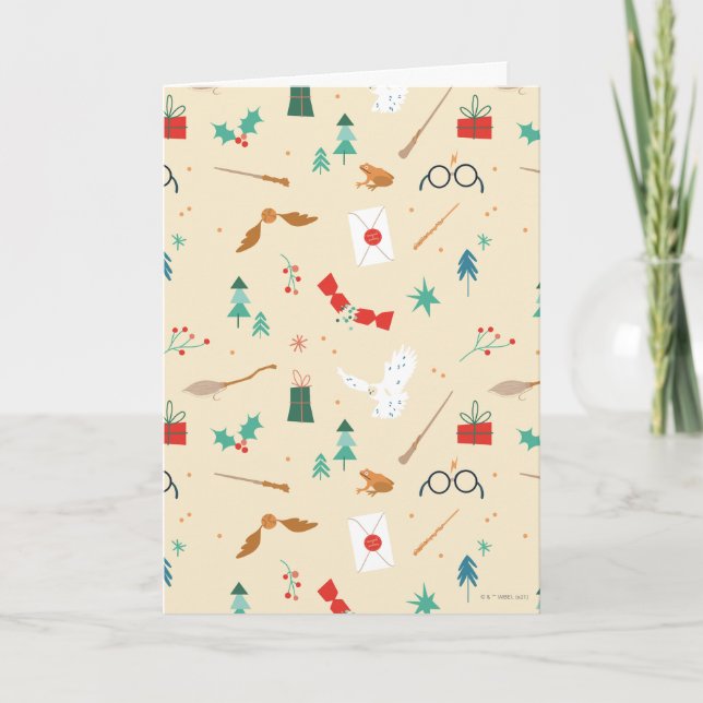 Harry Potter | Julmönster Helgkort (Framsida)