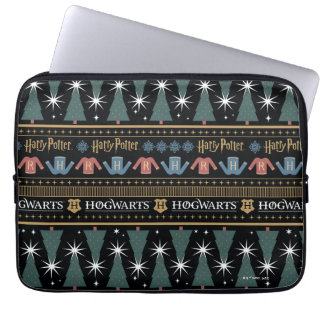 HARRY POTTER™ Julsvärmtröja stickmönster Laptop Fodral