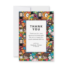 Harry Potter Karaktärsmönster Födelsedags Tacksamh