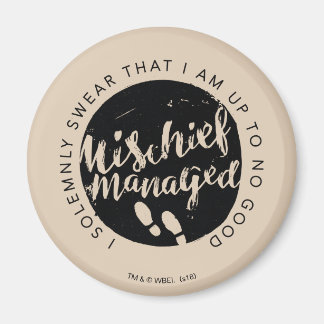 Harry Potter | Karta över Marauders magiska typsni Magnet