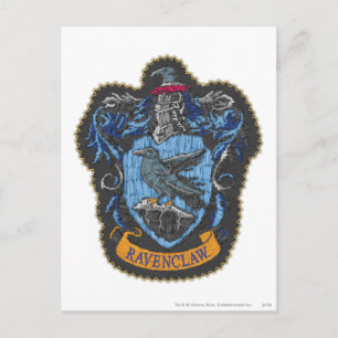 Harry Potter Klassisk Ravenclaw-vapen Vykort