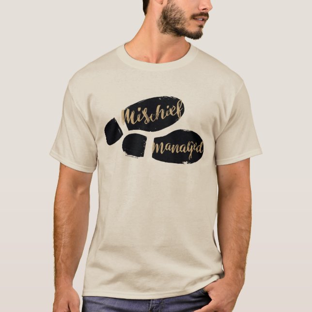 Harry Potter | KUPP FÖRVÄNTAS™ Karta Fotspår Tee (Framsida)