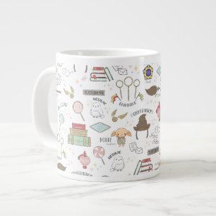 HARRY POTTER™ Liten Magisk Mönster Jumbo Mugg