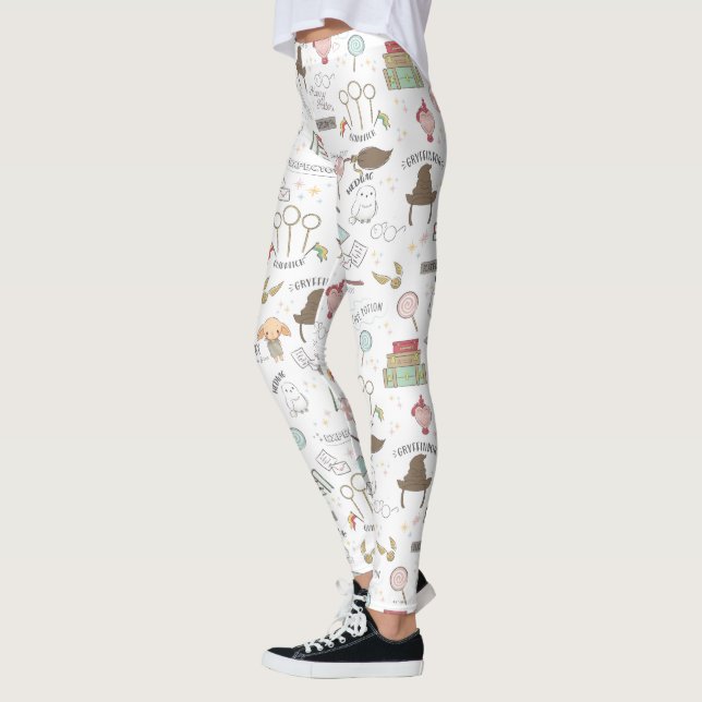 HARRY POTTER™ Liten Magisk Mönster Leggings (Vänster)