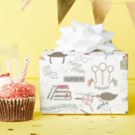 HARRY POTTER™ Liten Magisk Mönster Presentpapper