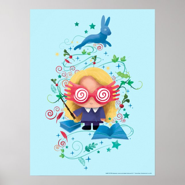 Harry Potter | Luna Lovegood Grafik Poster (Framsidan)