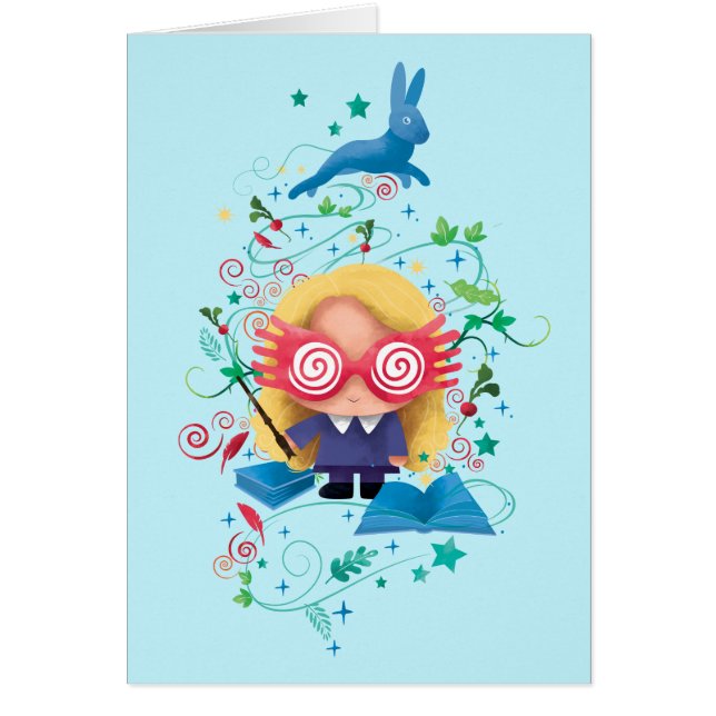 Harry Potter | Luna Lovegood Graphic Hälsningskort (Framsidan)