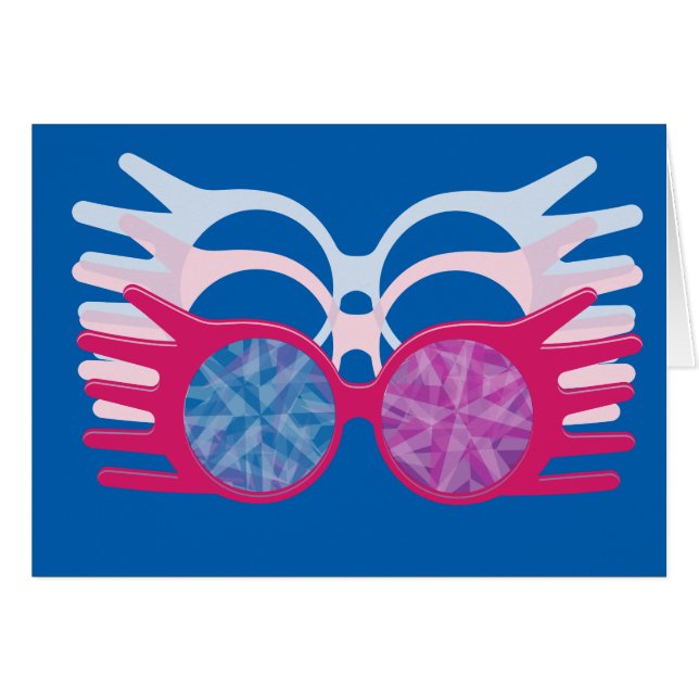 Harry Potter | Luna Lovegood's Spectpers Hälsningskort (Framsidan Horizontal)