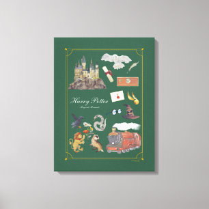 HARRY POTTER™   Magiska nyheter Canvastryck