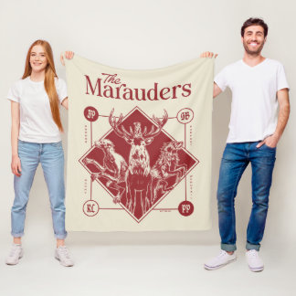 HARRY POTTER™ Marauders Animagus-grafik Fleecefilt