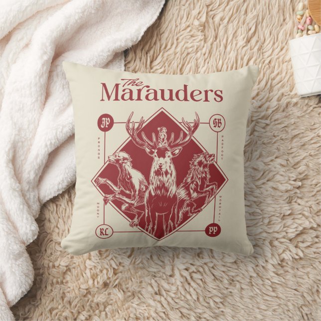 HARRY POTTER™ Marauders Animagus-grafik Kudde (Filt)