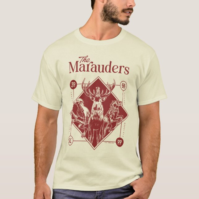 HARRY POTTER™ Marauders Animagus-grafik T Shirt (Framsida)