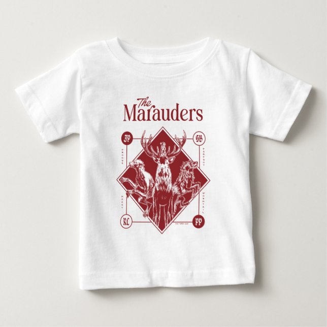HARRY POTTER™ Marauders Animagus-grafik T Shirt (Framsida)