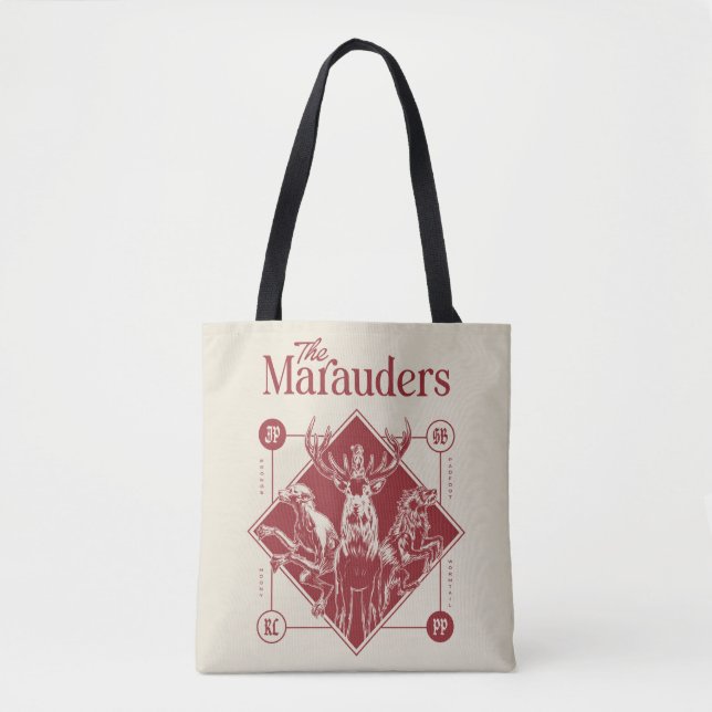 HARRY POTTER™ Marauders Animagus-grafik Tygkasse (Framsida)