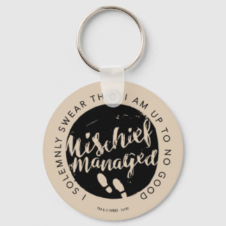 Harry Potter | Marauders Karta Charms Typografi Nyckelring