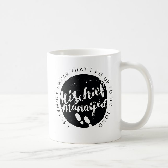 Harry Potter | marauders typografi för berlock för Kaffemugg (Höger)