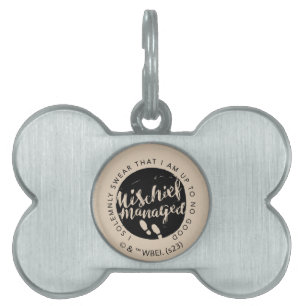 Harry Potter   Marodörens Karta Charms Typografi ID-bricka Husdjur