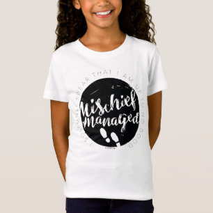 Harry Potter   Marodörens Karta Charms Typografi Tee
