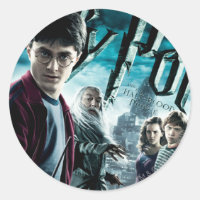 Harry Potter med Dumbledore Ron och Hermione 1