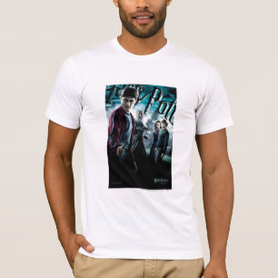 Harry Potter med Dumbledore Ron och Hermione 1 Tee Shirt