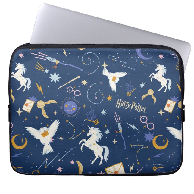 HARRY POTTER™ Midsommar-ikonmönster Laptop Fodral (Framsidan)