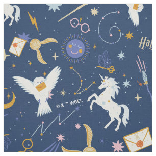 HARRY POTTER™ Midsommar-ikonmönster Tyg