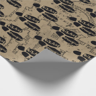 Harry Potter MISCHIEF MANAGED™ Karta-fotavtryck Presentpapper
