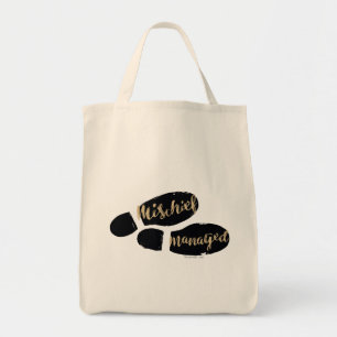 Harry Potter MISCHIEF MANAGED™ Karta-fotavtryck Tygkasse