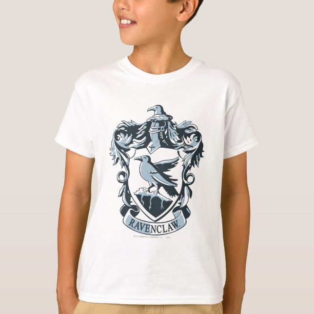 Harry Potter | Modern Ravenclaw-vapen Tee Shirt (Framsida)