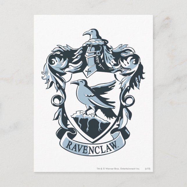 Harry Potter | Modern Ravenclaw-Vapensköld Vykort (Framsida)