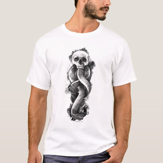 Harry Potter | Mörkt Märke Vattenfärg Tee (Framsida)