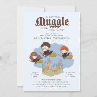 Harry Potter | Muggelbarnkalas Inbjudningar