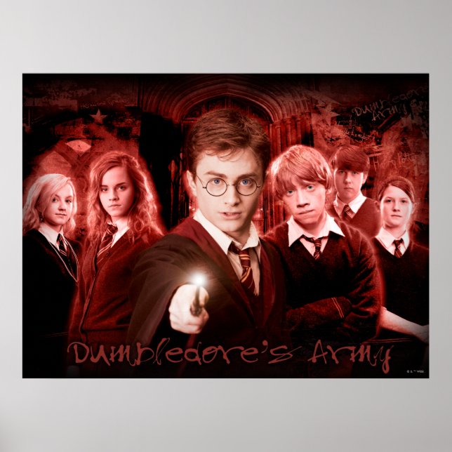 HARRY POTTER OCH BESTÄLLA AV den röda PHOENIX™EN Poster (Framsidan)