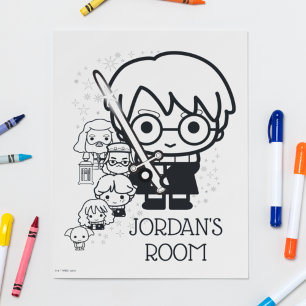 HARRY POTTER OCH CHAMBER OF SECRETS™ Coloring Poster