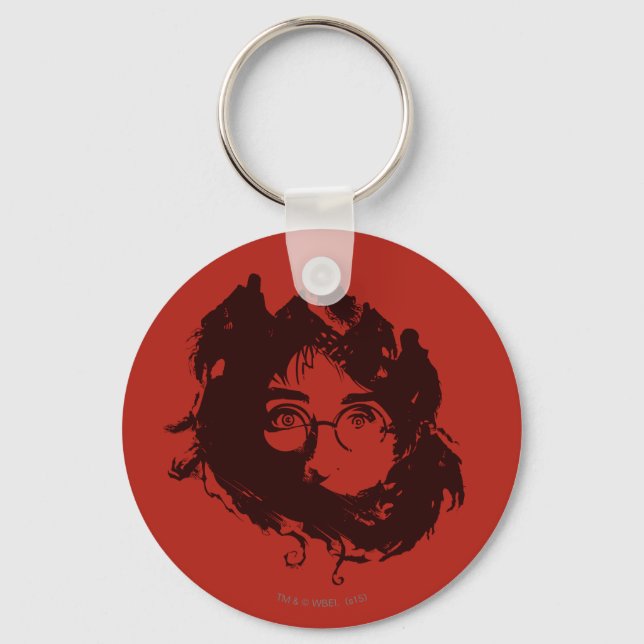 HARRY POTTER™ och Dementors Nyckelring (Framsida)