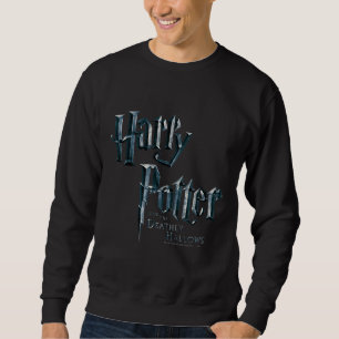 Harry Potter och det Deathly Hallows logotyp 1 Lång Ärmad Tröja