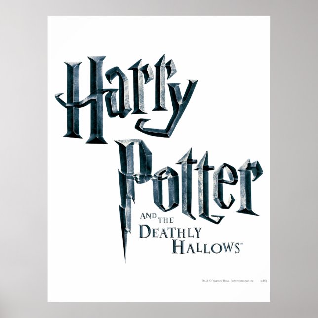 Harry Potter och det Deathly Hallows logotyp 1 Poster (Framsidan)