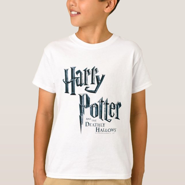 Harry Potter och det Deathly Hallows logotyp 1 T Shirt (Framsida)