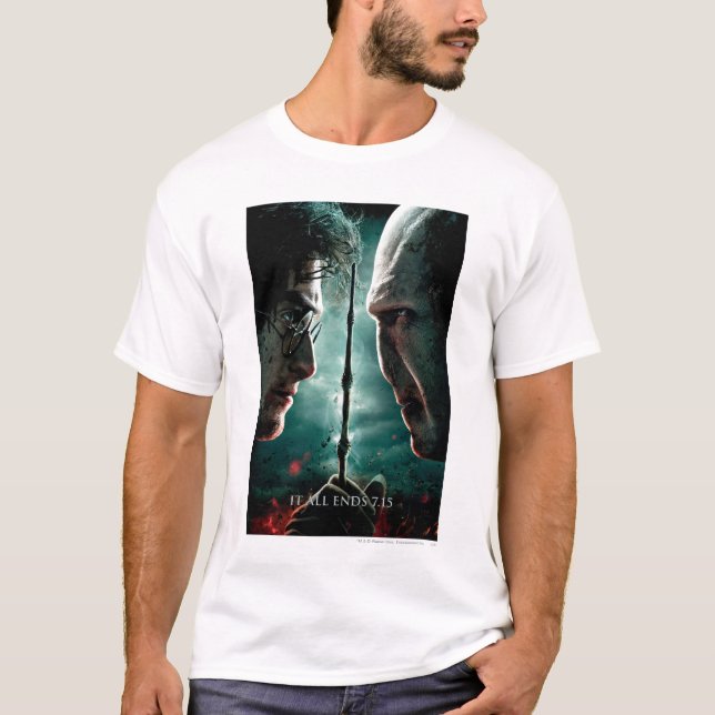 Harry Potter och dödsrelikerna del 2 Tee (Framsida)