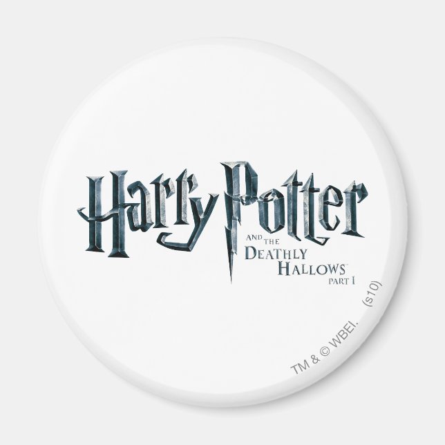 Harry Potter och dödsrelikerna Logo 1 2 Magnet (Framsidan)
