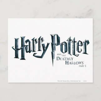 Harry Potter och dödsrelikerna Logo 1 2 Vykort