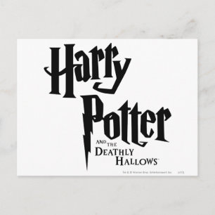 Harry Potter och dödsrelikerna Logo 2 Vykort