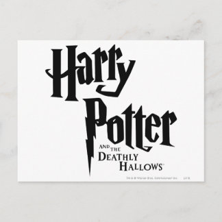 Harry Potter och dödsrelikerna Logo 2 Vykort