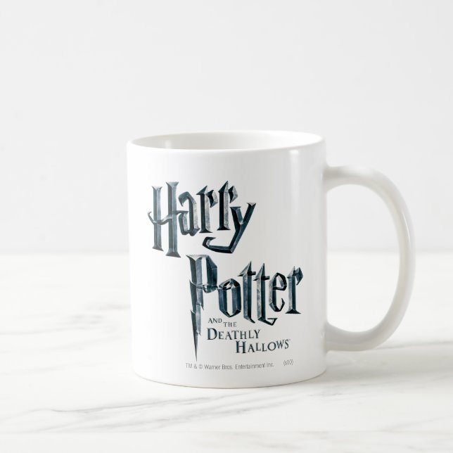 Harry Potter och dödsrelikerna Logotyp 1 Kaffemugg (Höger)